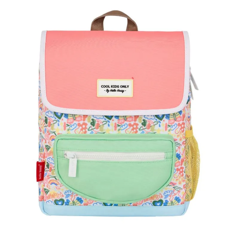 Sac à dos carré - Hello Hossy - Happiness