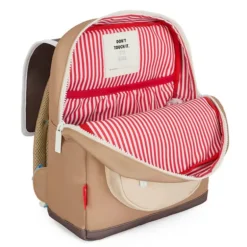 Sac à dos carré - Hello Hossy - Mini Walnut