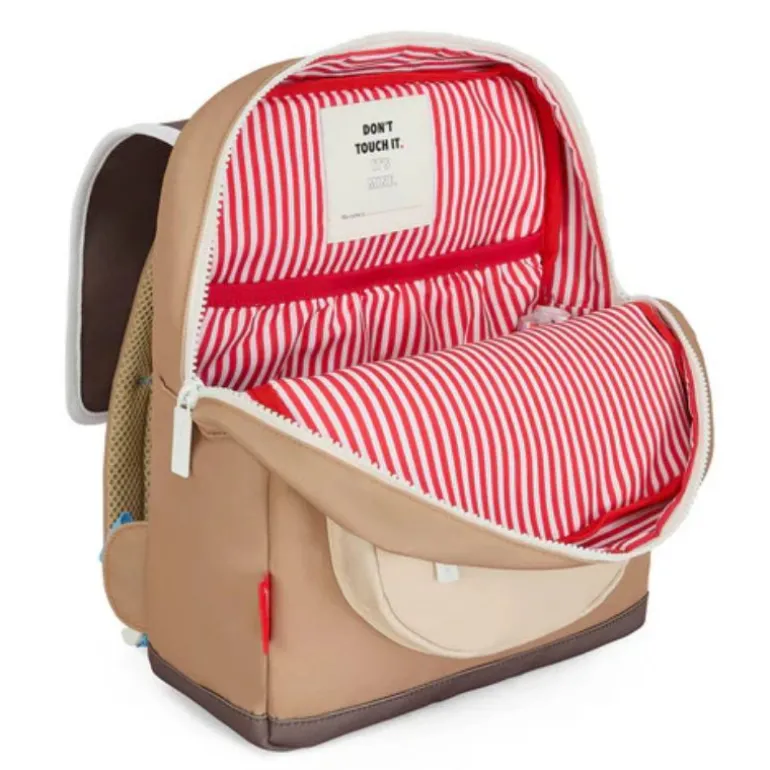 Sac à dos carré - Hello Hossy - Mini Walnut
