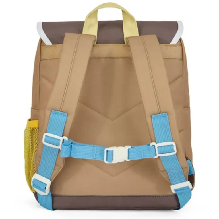 Sac à dos carré - Hello Hossy - Mini Walnut