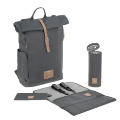 Sac à dos à langer Lassig - Anthracite