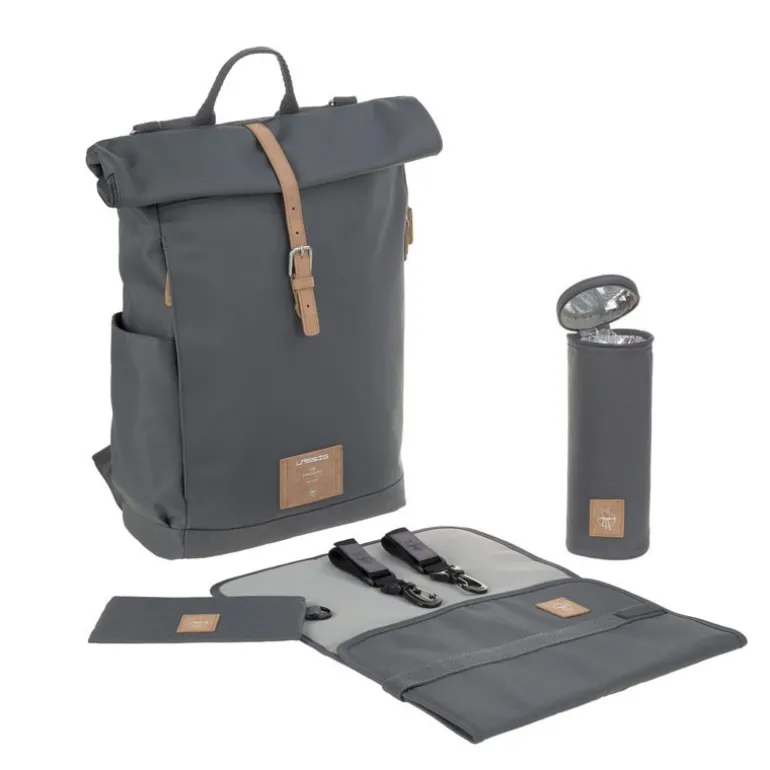 Sac à dos à langer Lassig - Anthracite