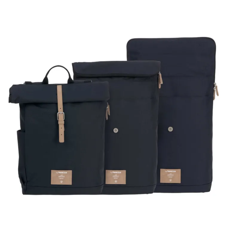 Sac à dos à langer Lassig - Bleu nuit