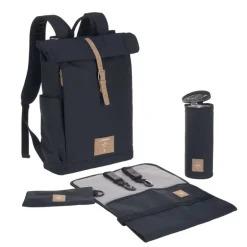 Sac à dos à langer Lassig - Bleu nuit