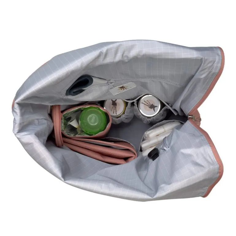 Sac à dos à langer Lassig - Cannelle