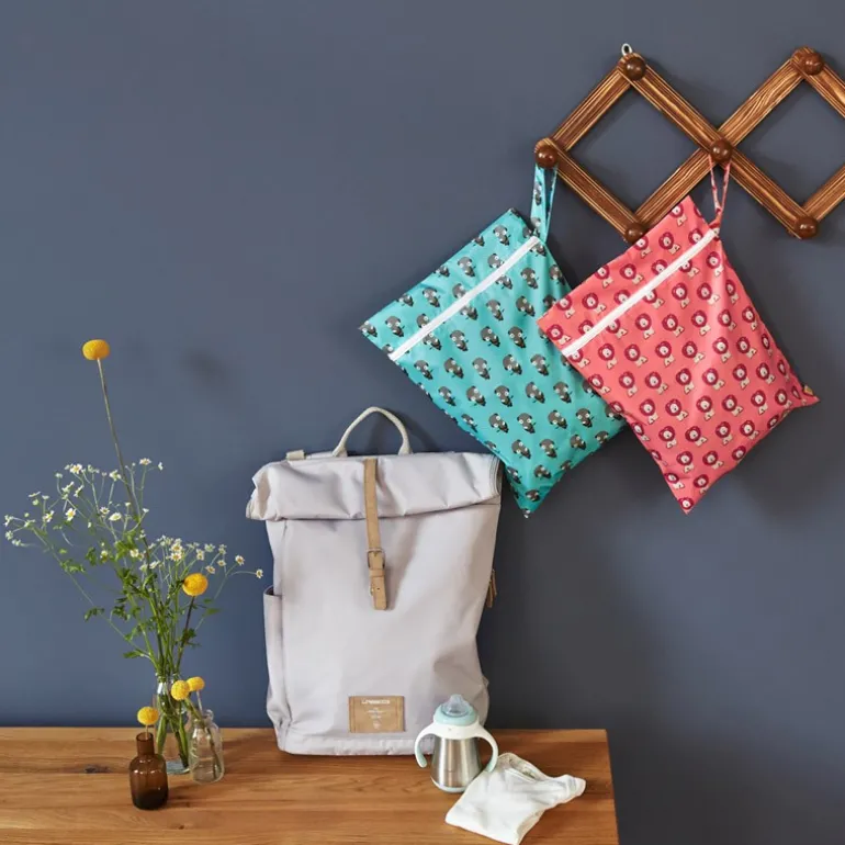 Sac à dos à langer Lassig - Gris