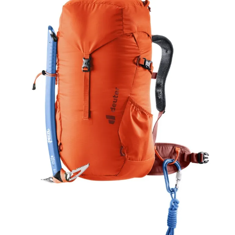 Sac à dos randonnée enfant Climber de Deuter - Papaya Redwood