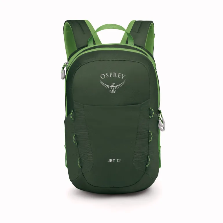 Sac à dos randonnée enfant Jet 12 Osprey - Green Canopy / Limeli