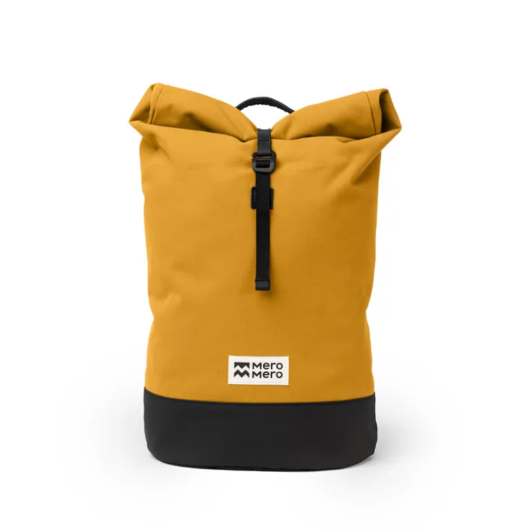Sac à dos roll-top Wanaka - MeroMero - Chai Tea/Black