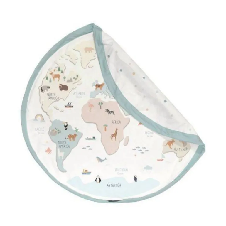 Sac à jouet Play and Go - World Map colors