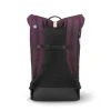Sac à langer tout terrain Squamish V3 - MeroMero - Aubergine/Cuir Crème