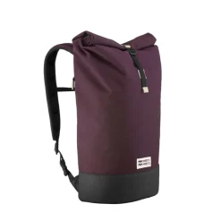 Sac à langer tout terrain Squamish V3 - MeroMero - Aubergine/Cuir Crème
