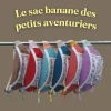 Sacoche banane enfant - Cheeky Monkey - Fraise