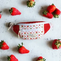 Sacoche banane enfant - Cheeky Monkey - Fraise
