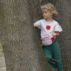 Sacoche banane enfant - Cheeky Monkey - Fraise