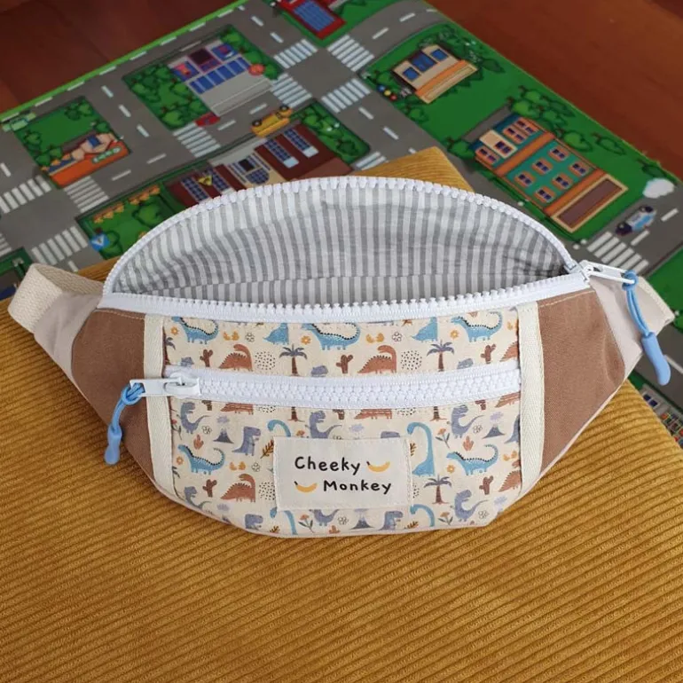 Sacoche banane enfant - Cheeky Monkey - Dino