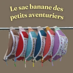 Sacoche banane enfant - Cheeky Monkey - Cactus