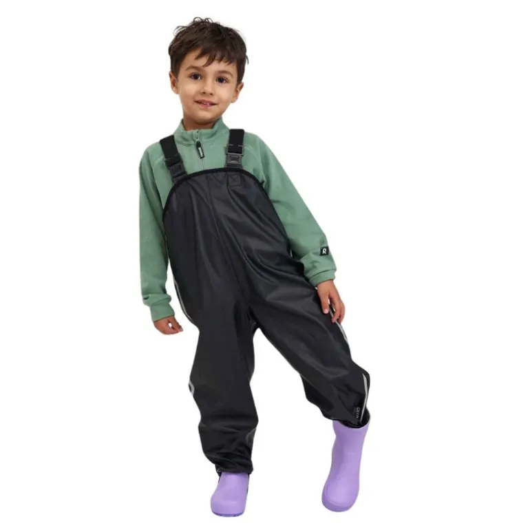 Salopette de pluie enfant - Lammikko - Reima - Black