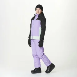 Seady JKT - Picture Organic Clothing - Blk Paisley Purp Siltgr