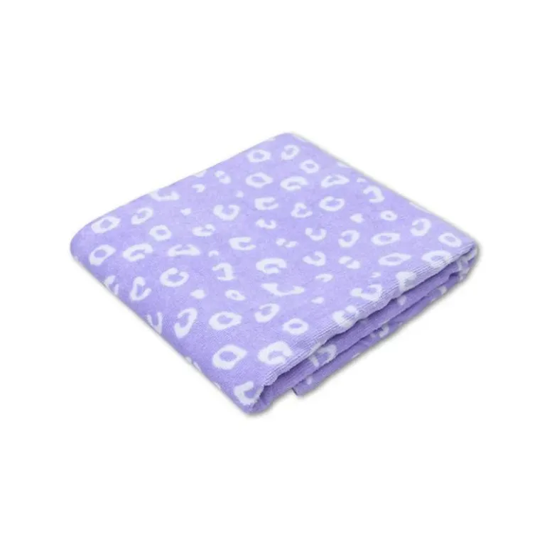 Serviette de bain 135 x 65 cm - Swim Essentials - Lila Leopard