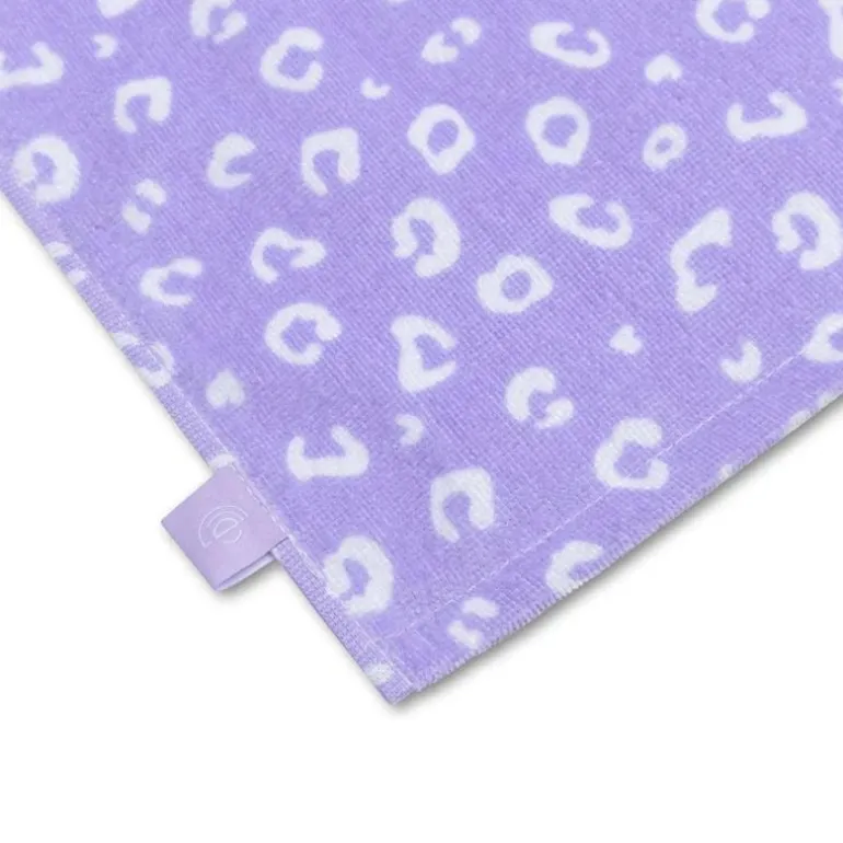 Serviette de bain 135 x 65 cm - Swim Essentials - Lila Leopard