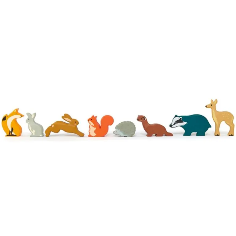 Set animaux de la forêt en bois - Tender Leaf