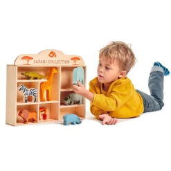 Set animaux safari en bois - Tender Leaf