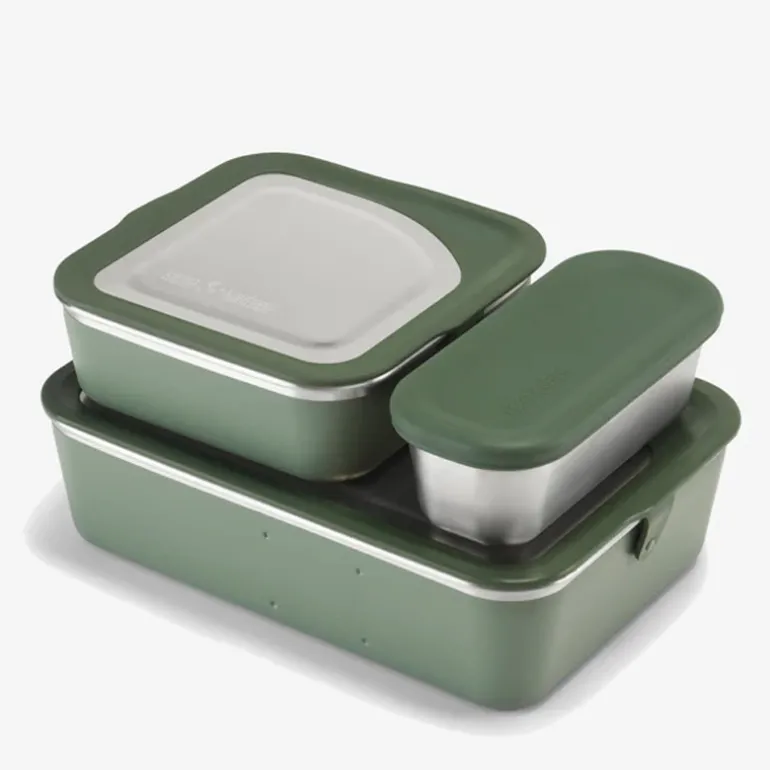 Set de 3 boites inox - Food Box set - Klean Kanteen - Sea Spray