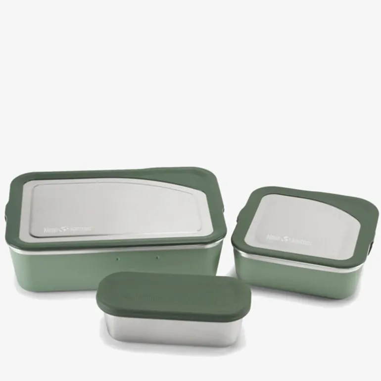Set de 3 boites inox - Food Box set - Klean Kanteen - Sea Spray