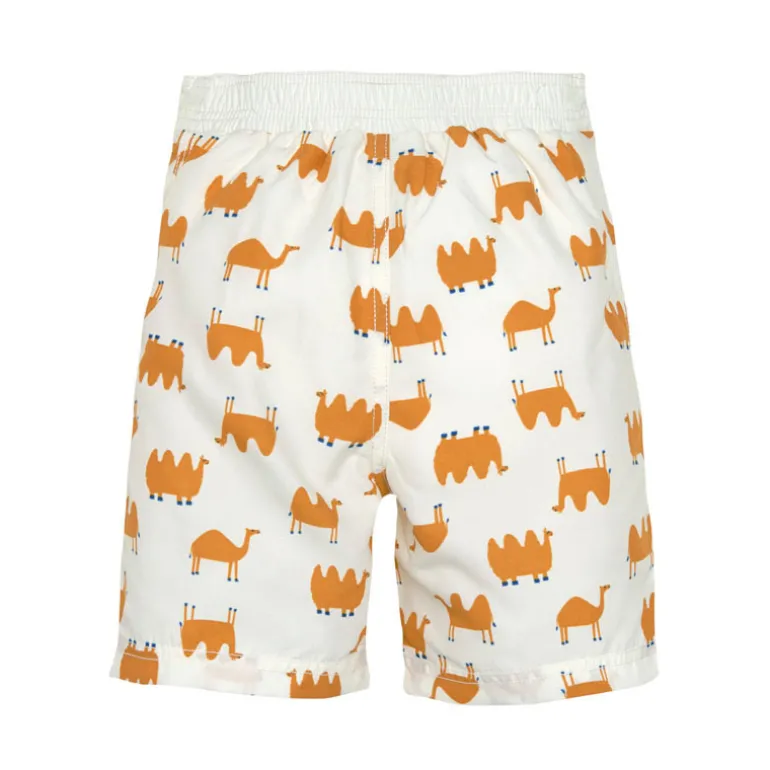 Short de bain enfant anti-UV - Lassig - Chameau nature
