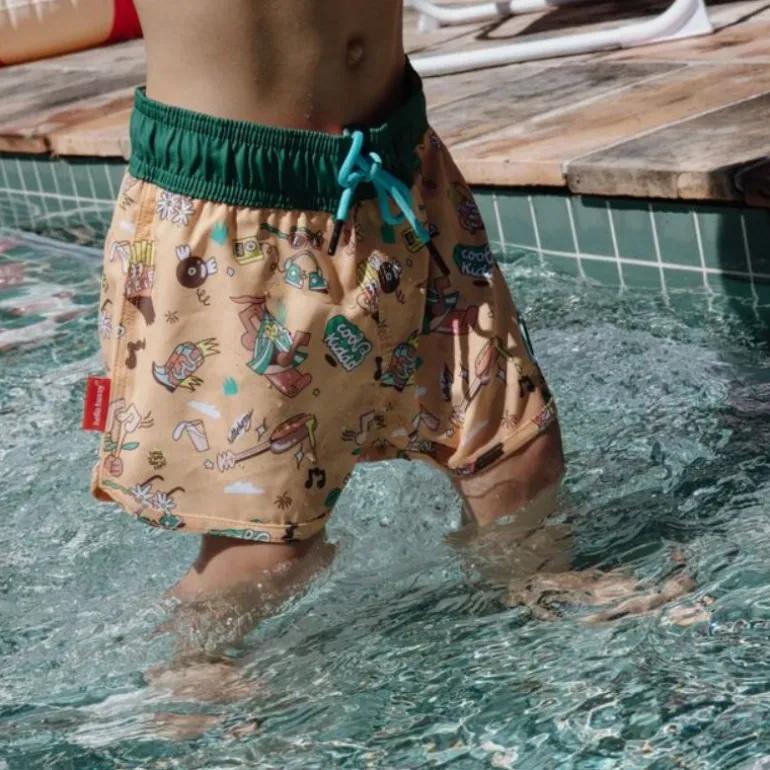 Short de bain garçon - Hello Hossy - Music Festival
