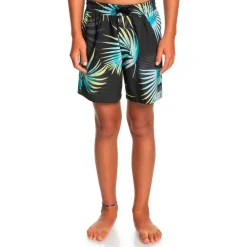Short de bain garçon recyclé - Quiksilver - Ocean Mix