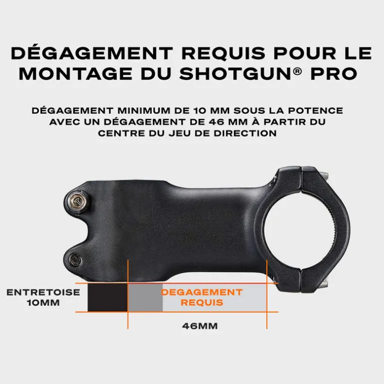 Shotgun Pro : Combo selle et VTT