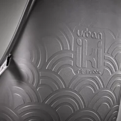 Siège vélo arrière Urban Iki - Fixation porte bagage - Noir / Marron