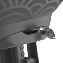 Siège vélo arrière Urban Iki - Fixation cadre - Noir / Marron