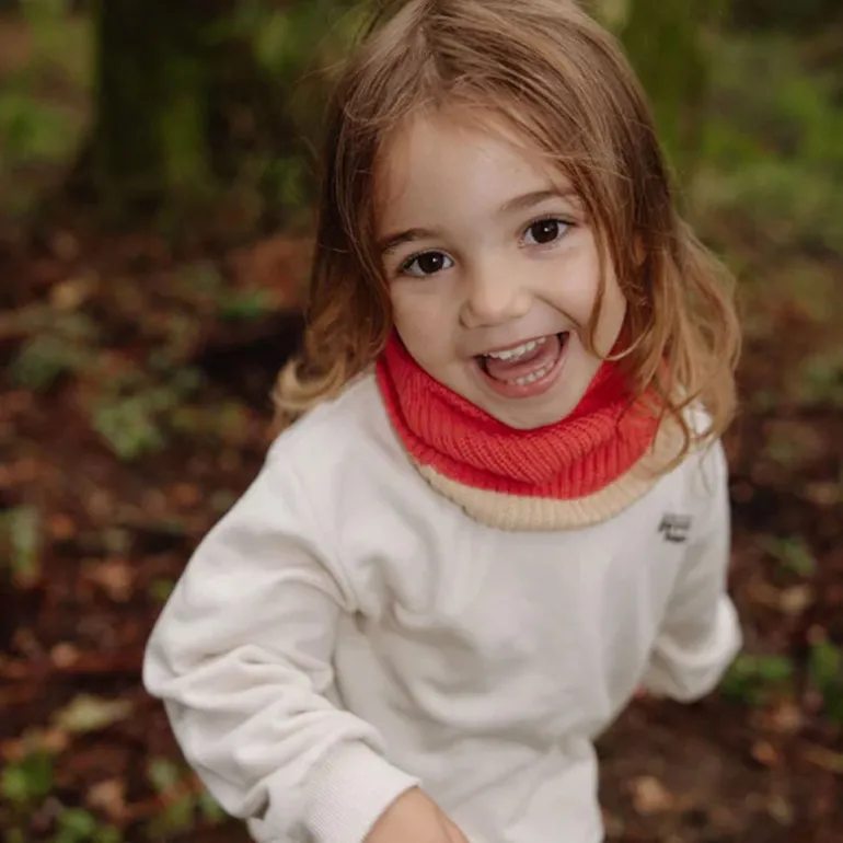 Snood bébé - Cocoon - Hello Hossy - Framboise