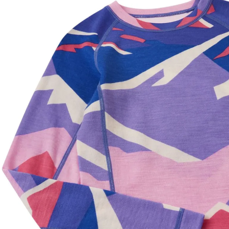 Sous-vêtements thermique enfant en laine et bambou - Taitoa - Reima - Breezy Violet