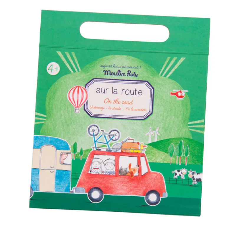 Sur la route, loto magnétique de voyage - Moulin Roty