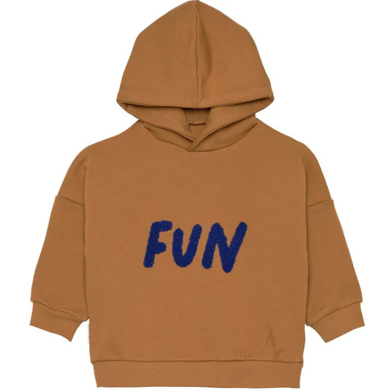 Sweat à capuche enfant Little Gang - Lassig - Fun Caramel