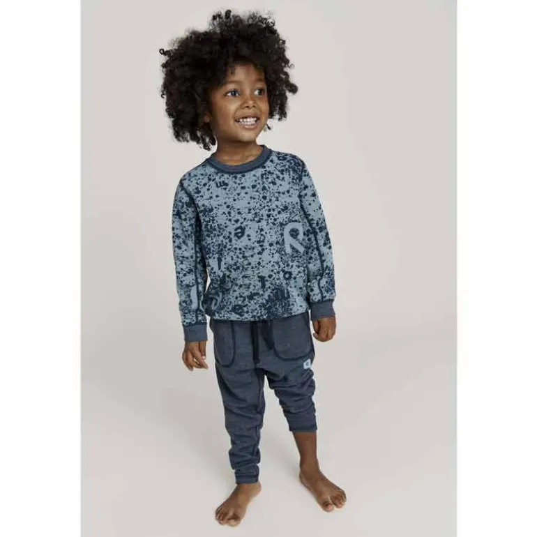 Sweat en laine merinos Villis - Reima - Navy