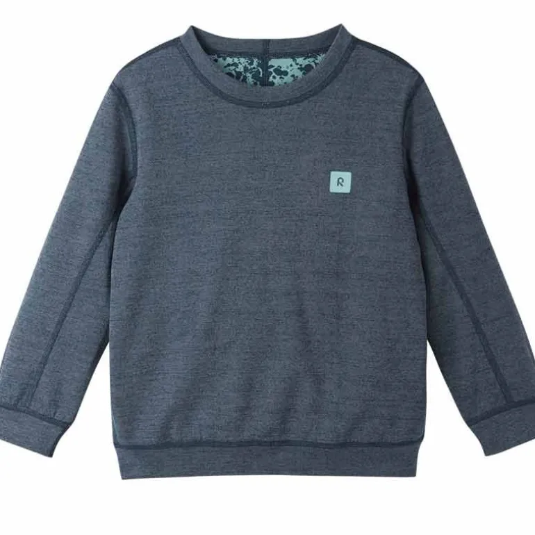Sweat en laine merinos Villis - Reima - Navy