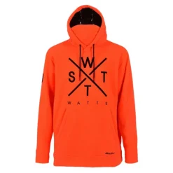 Sweat polaire Xtrack enfant - Watts - Solid Fluo Orange