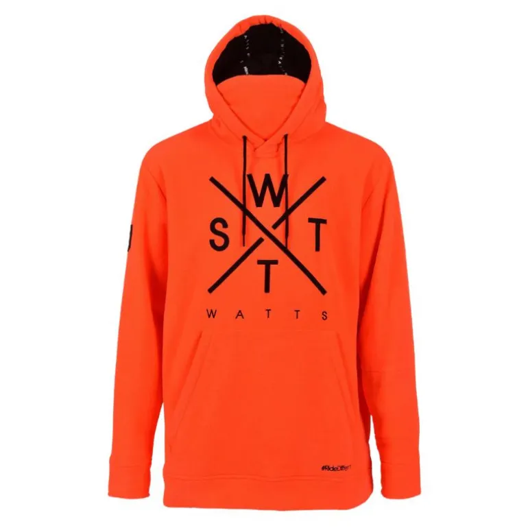 Sweat polaire Xtrack enfant - Watts - Solid Fluo Orange
