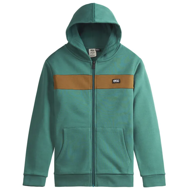 Sweat zippé Basement Kids - Picture Organic Clothing - C Bayberry