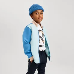 Sweat zippé Letkee - Reima - Cool Green