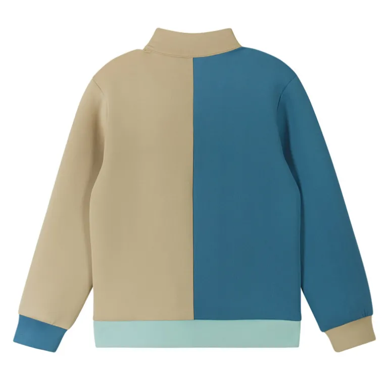 Sweat zippé Letkee - Reima - Cool Green