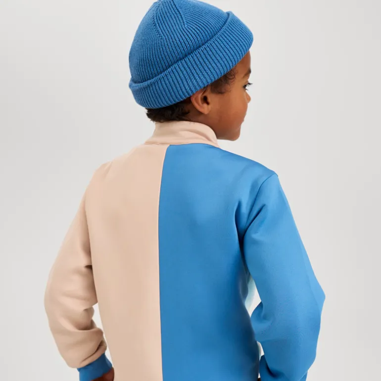 Sweat zippé Letkee - Reima - Cool Green