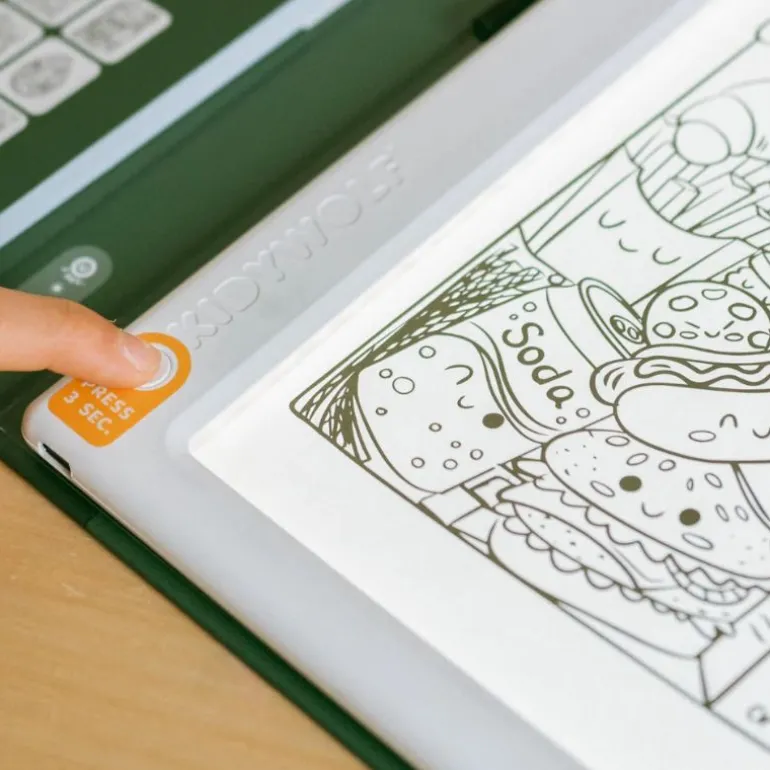 Tablette à dessin lumineuse KIDYDRAW-PAD - KIDYWOLF - Meli-Melo