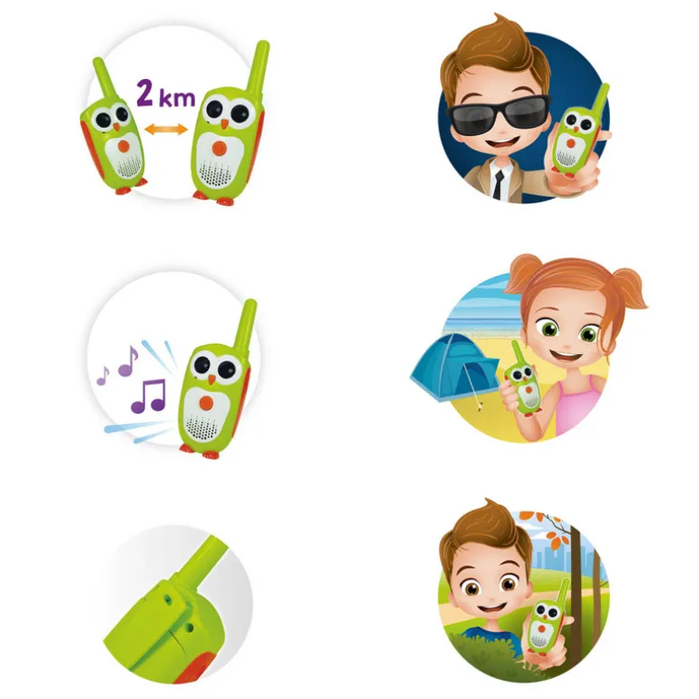 Talkie Walkie Junior - 4 ans et + - Buki