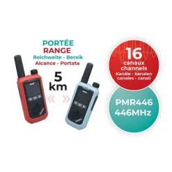 Talkie walkie rechargeable - Buki
